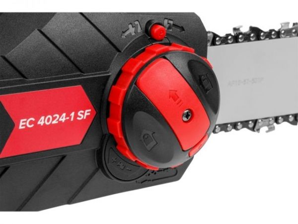 Пила цепная электрическая WORTEX EC 4024-1 SF шина 40.5 см (16'), 3/8' LP, 1.3 мм(2400 Вт, бескл. натяж. цепи, тормоз выбега цепи)