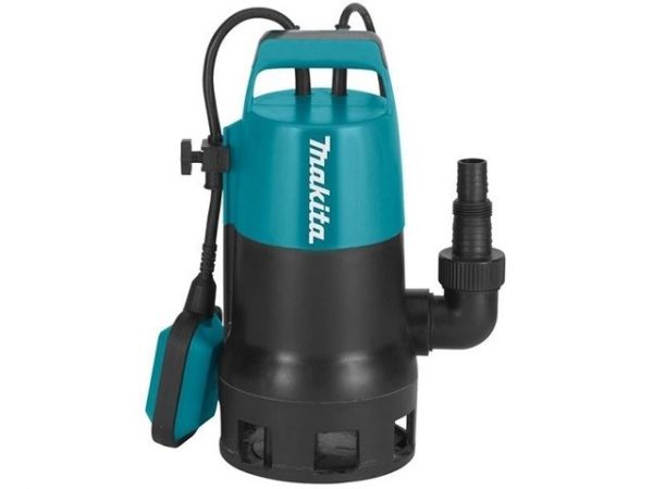 Дренажный насос для грязной воды MAKITA PF 1010(1000 Вт, 14400 л/ч, до 5 м, пластм. корпус)