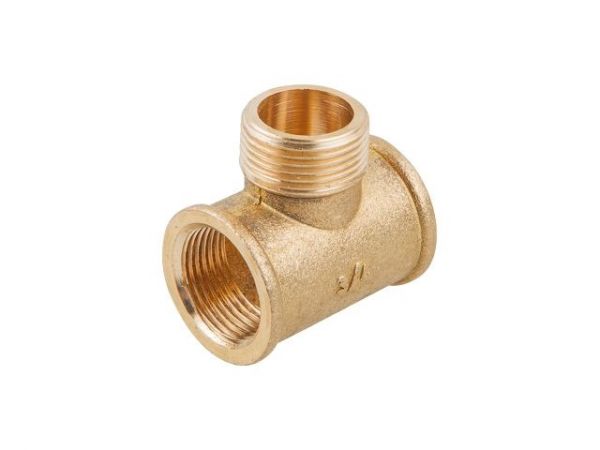 Тройник 1/2' вн.-нар.-вн., Цветлит(ЦРБ0016)