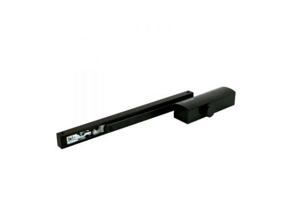 Доводчик дверной БУЛАТ PROFI  ДД 802/3 AH-B (40-85 кг) черный, морозостойкий со скольз. Тягой