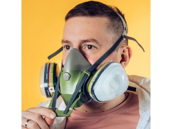 Полумаска без фильтра Jeta Safety (8500) с системой быстрого сброс р-р L