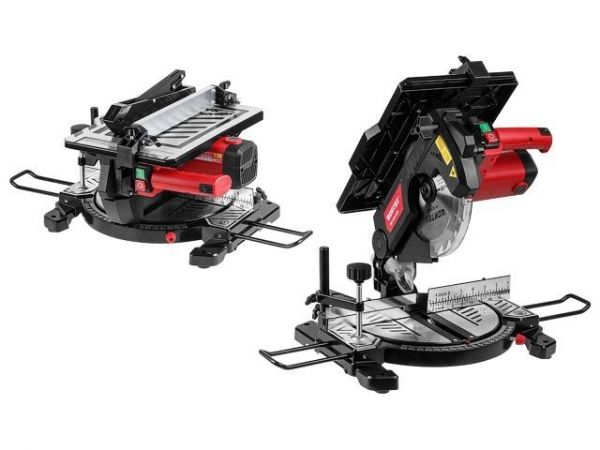 Торцовочная пила комбинированная WORTEX MS 2112 LMB в кор. 1200 Вт, 210 мм, глуб. 55, стол 30 мм(1200 Вт, 210х30.0 мм, глуб. до 55 мм, шир. до 115 мм, лазер, стол 340х220 мм, пропил на столе 30 мм)