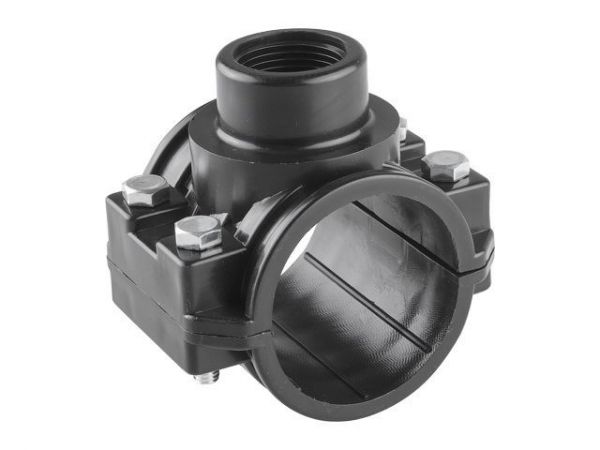 Хомут ПЭ 75 х 1' вн., AV Engineering(Полипропилен, макс.  16 бар, макс.  40 °С)