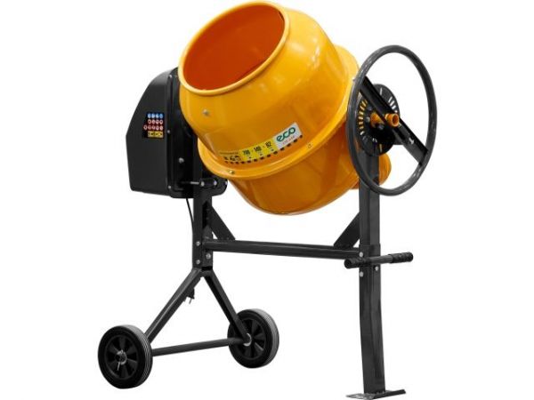 Бетоносмеситель ECO CM-140(объём 140/92 л, 700 Вт, 230 В, вес 43 кг)