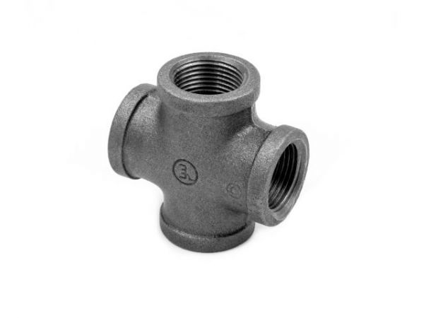 Крестовина 1 1/2' чугун черн., AV Engineering