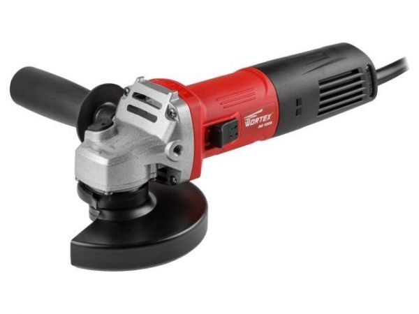Одноручная углошлифмашина WORTEX AG 1209 в кор. 900 Вт, 125 мм, 11 000 об/мин(Пылезащита, шариковые подшипники, тонкая рукоятка 52 мм)