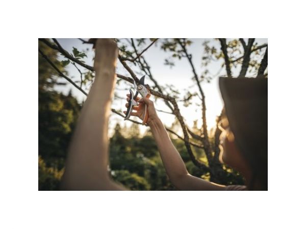 Секатор плоскостной металлический FISKARS Plus PowerLever P751