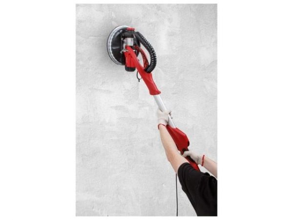 Шлифмашина для стен и потолков WORTEX DG 2285 в кор. 820 Вт, 225 мм, LED, 600-1900 об/мин(Регул. об., НЕ требуется подключение к пылесосу)