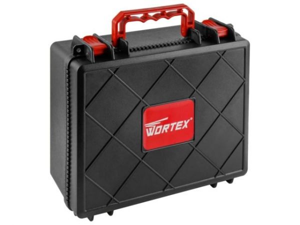 Нивелир лазерный WORTEX LL 0340 в чем. + аксессуары 4х360°, до 25 м, +/- 0.3 мм/м, зеленый(резьба 1/4')