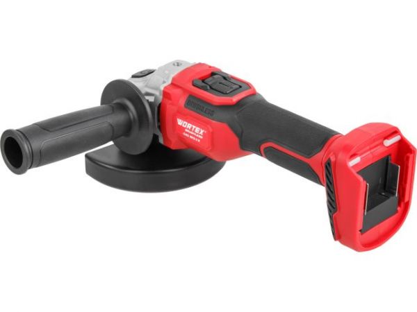 Углошлифмашина WORTEX CAG 1812-2 E в кор. XLT SOLO БЕСЩЕТ., 18 В, 125 мм, 3000-8500 об/мин(бесщ. мотор; рег. об. 3000-8500 об/мин; Anti-Kickback; Drop-Stop; 125х22,2 мм)