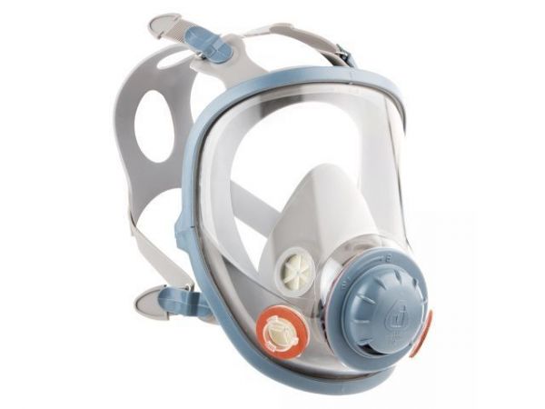 Маска полнолицевая без фильтра 6950 Jeta Safety с покрытием линзы ChemShield, р-р М(в комплекте салфетка из микрофибры, р-р М, не требует защитной пленки)