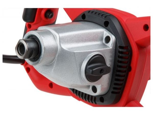 Миксер строительный WORTEX MX 1416 D(1600 Вт, 2 скор., зажим резьба M14, насадка для смешивания 140 мм,)