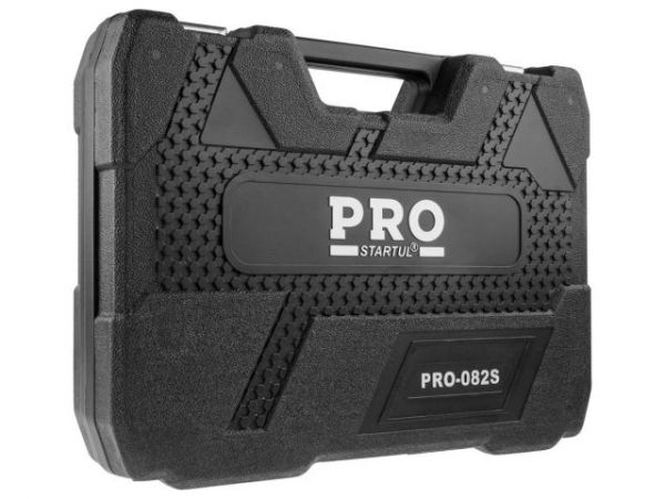 Набор головок и ключей 82пр. 1/4',1/2' PRO STARTUL STUTTGART (PRO-082S)(6 граней)