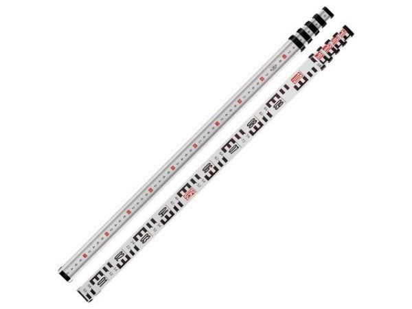 Рейка телескопическая для нивелира BULL 1-5 метров, алюминий(Минимальная длина: 1 м, Максимальная длина: 5 м, Материал:алюминий)