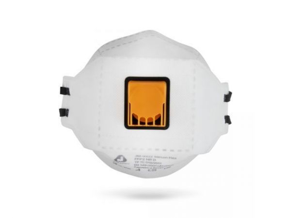 Респиратор JETA SAFETY JM-9322 складн. с клап. FFP2 (до 12 ПДК) (индивид. уп.)