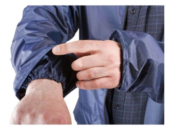 Плащ-дождевик ПВХ 'Тайфун'  р.48-50 рост 182-188 синий(синий)