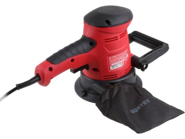 Эксцентриковая шлифмашина WORTEX LX RS 1245-1 E в кор. 450 Вт, 125 мм, 3000-13000 об/мин(Амплитуда колебаний, мм: 1,8)