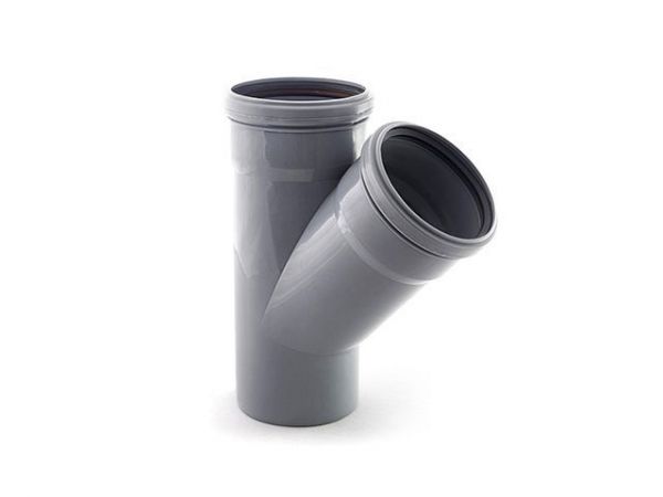 Тройник ВК 110/110х45 РТП(Для внутренней канализации)