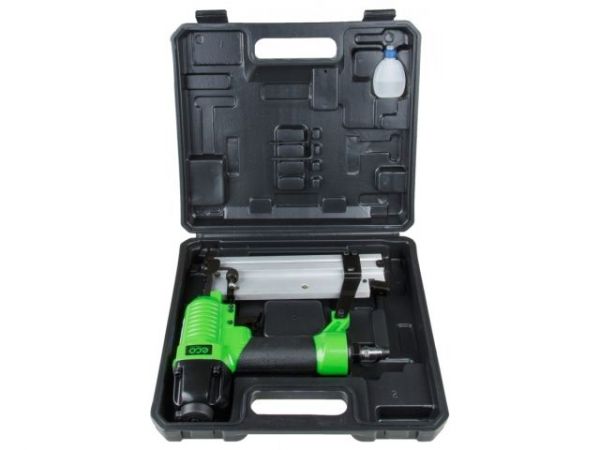 Пневмостеплер ECO ASL-50N(гвозди/скобы 18GA; 4-7 бар; 0.8 л/удар; гвоздь 50 мм макс; скоба 40 мм макс; магазин 100 шт)