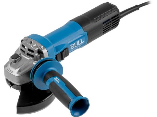Одноручная углошлифмашина BULL WS 1211 в кор. 125 мм, 1000 Вт, плав. пуск., рег. об, конст. эл. (3000 - 11 000 об/мин, защита от перегрузки, защита от повторного включения, вес 2,35 кг)