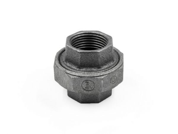 Американка под конус 2' вн.-вн. чугун черн., AV Engineering