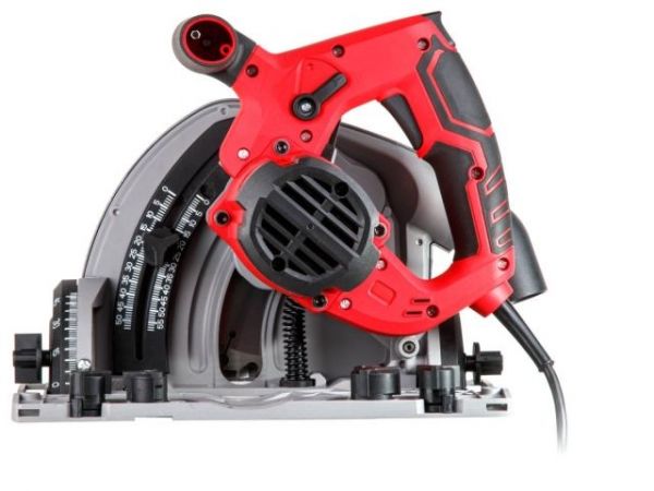 Циркулярная пила погружная с шиной 1,4 м WORTEX CS 1612-1 в кор. 1200 Вт, до 59 мм, 6000 об/мин(погружная, 165х20 мм, 5.2 кг)