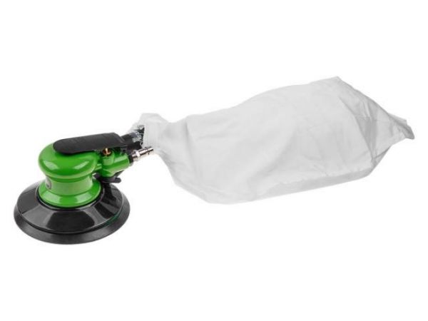 Пневмошлифмашина эксцентриковая ECO ASP12-150V(150 мм / 6'; Эксцентр.: 5 мм; 10 000 об/мин; 180 л/мин; вакуум.пылеотвод)