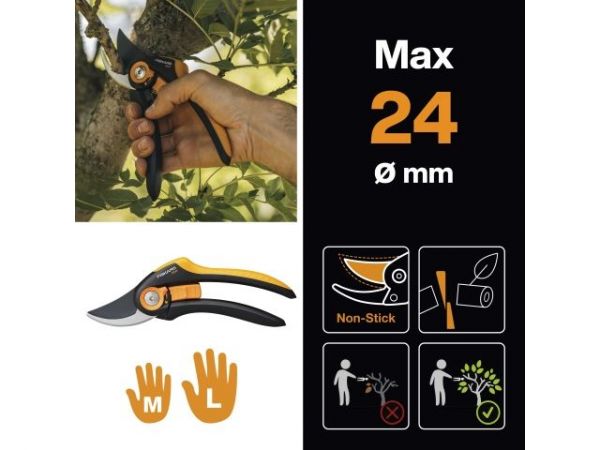 Секатор плоскостной FISKARS Plus Smartfit  P541