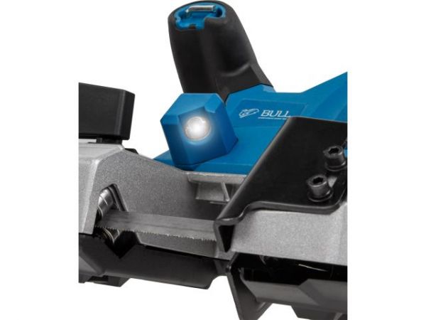 Ленточная пила BULL CBS 6583 в кор. XLTpro SOLO, БЕСЩЕТ., 18 В, 3,2 м/с, 65 мм(835х13х0.65 мм, подсветка, бесключевая смена оснастки)