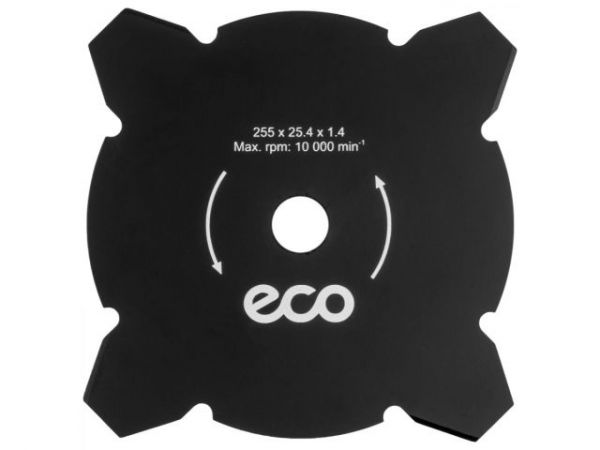 Мотокоса ECO GTP-255 Power Plus(2.5 кВт, 3.4 л.с., 52.0 см3, лёгкий запуск, нож 4Т,ремень двухлямочный, вес 7.9 кг)