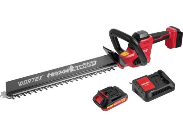 Кусторез WORTEX DB 5018 ALL1 XLT SET с акб и зу, 18В, 500 мм, шаг 17 мм