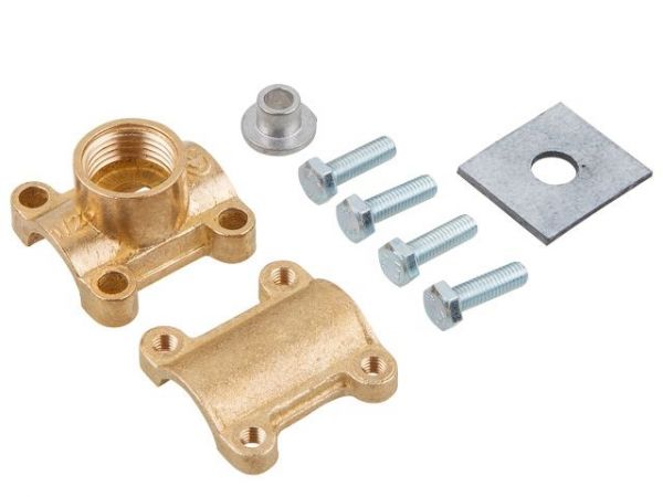 Тройник-врезка (хомут) 1/2' вн., Цветлит(ЦРБ0094)