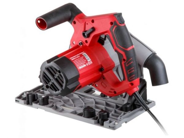 Циркулярная пила погружная с шиной 1,4 м WORTEX CS 1612-1 в кор. 1200 Вт, до 59 мм, 6000 об/мин(погружная, 165х20 мм, 5.2 кг)