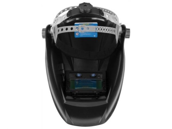 Щиток сварщика с самозатемняющимся светофильтром Solaris ASF500S(1/2/1/2; 94х43 мм (40,4 см2); DIN 4/9-13; шлифовка; рег.чувств.; рег.задерж.)