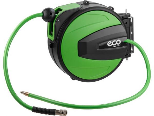 Шланг армированный на катушке ф 10/16 мм с быстросъемн. соед. ECO (длина 10 м)(толщ.стенки: 3 мм)