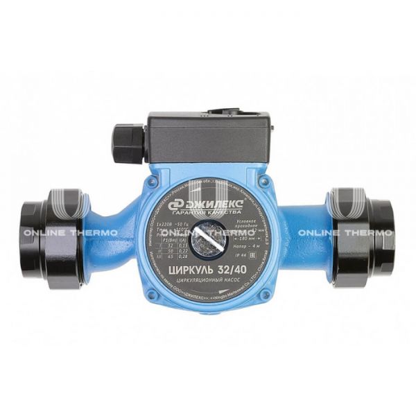 Насос циркуляционный Джилекс Циркуль 3240 32-40, с гайками, база 180 мм