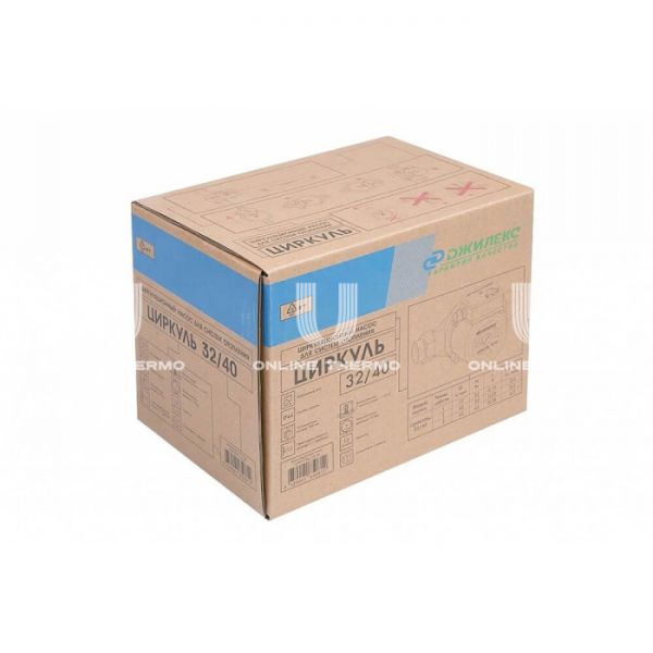 Насос циркуляционный Джилекс Циркуль 3240 32-40, с гайками, база 180 мм