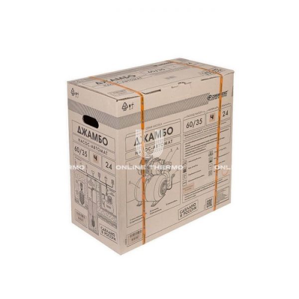 Насосная станция (насос-автомат) Джилекс Джамбо 4020 60-35 Ч-24, корпус из чугуна, бак 24 л