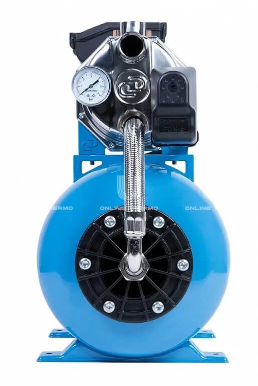 Насосная станция (насос-автомат) Джилекс Джамбо 4022 60-35 Н-24, корпус из нержавеющей стали, бак 24 л