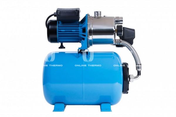 Насосная станция (насос-автомат) Джилекс Джамбо 4022 60-35 Н-24, корпус из нержавеющей стали, бак 24 л