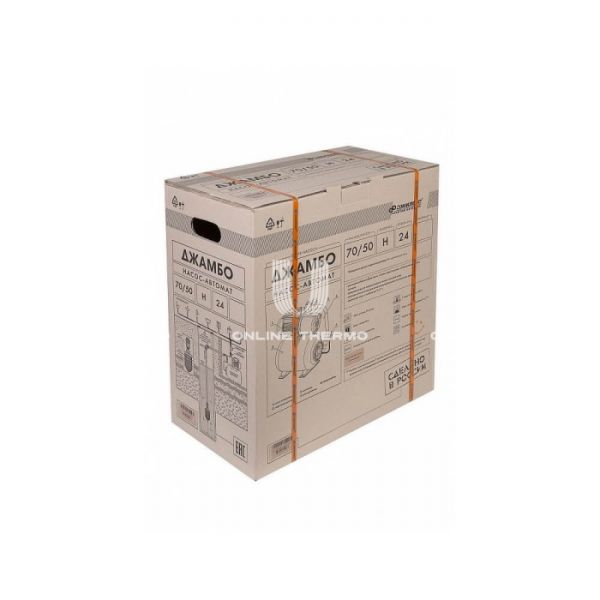 Насосная станция (насос-автомат) Джилекс Джамбо 4722 70-50 Н-24, корпус из нержавеющей стали, бак 24 л