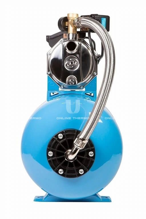 Насосная станция (насос-автомат) Джилекс Джамбо 4752 70-50 Н-50, корпус из нержавеющей стали, бак 50 л