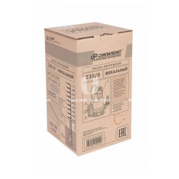 Насос фекальный погружной Джилекс Фекальник 5401 230-8