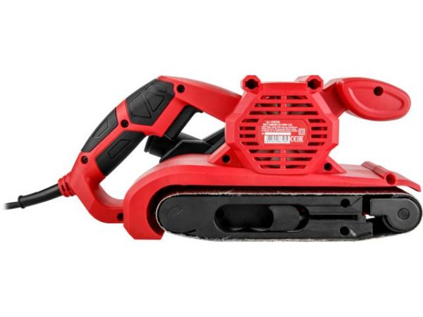 Ленточная шлифмашина Wortex SB 7609-1 AE в кор. 900 Вт, лента 76х533 мм, крепление к столу(120-380 м/мин)