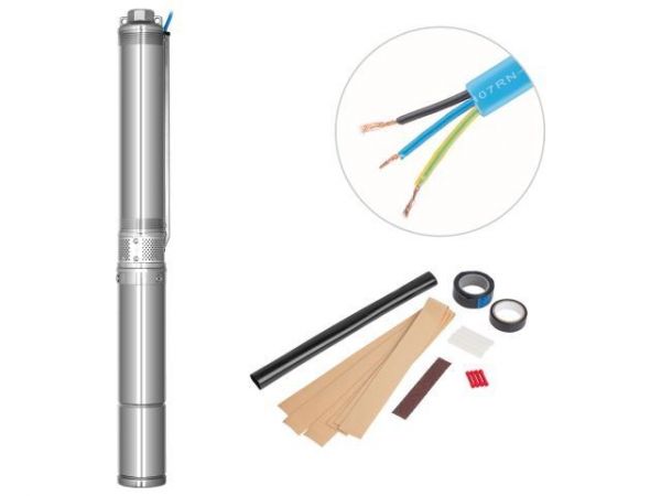 Насос скважинный центробежный AGELESS-3-2100/23-2/8-A A&P(180 Вт, 2,7 м3/ч, 34м, 3' / 7,62 см)