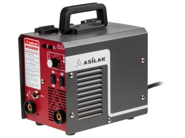 Полуавтомат сварочный ASILAK M2000(230В; 20-180 А; 80В; FLUX/MMA/TIG LIFT; байонетный разъем; без подкл. газа)