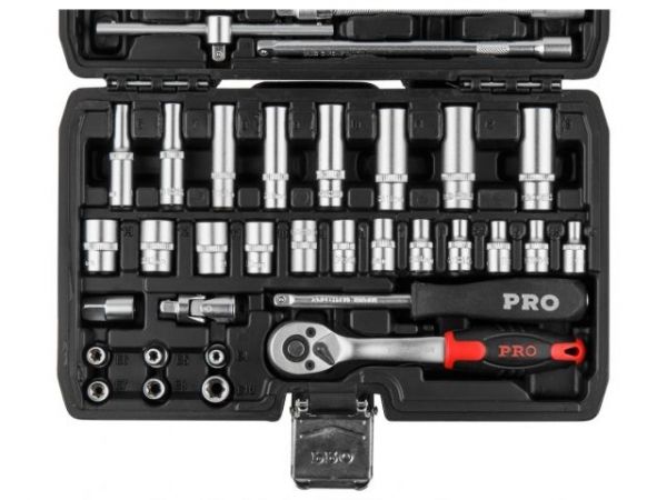 Набор головок и бит 56пр. 1/4' PRO STARTUL STUTTGART (PRO-056S)