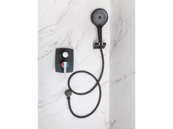 Душевая система (Lt) D35, серия Rose черный + белый, a-five(Встраиваемый, Излива нет, 1000 - 1200 мм.)