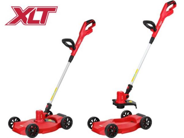 Триммер WORTEX TB 2818 ALL1 XLT SOLO 18В, шир.скаш.300 мм, авт.подача лески, леска 1.6 мм(БЕЗ АКБ И ЗУ, с тележкой, поворотная голова, поворотная телескоп.штанга)