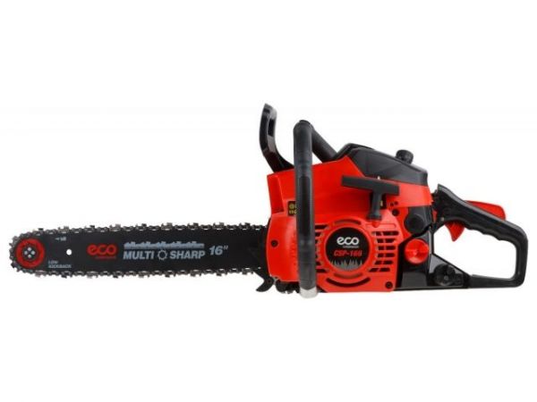 Бензопила ECO CSP-166 шина 40 см (16'), 3/8' LP, 1.3 мм, 57 зв.(1.60 кВт, 2.2 л.с., 38 см3, вес 6 кг)